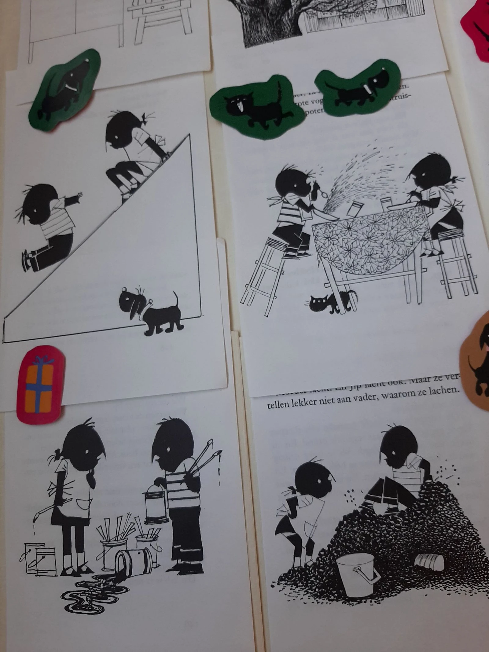 Conjunto de 9 peças em papel #jipenjanneke para #jornalismo – photo 2